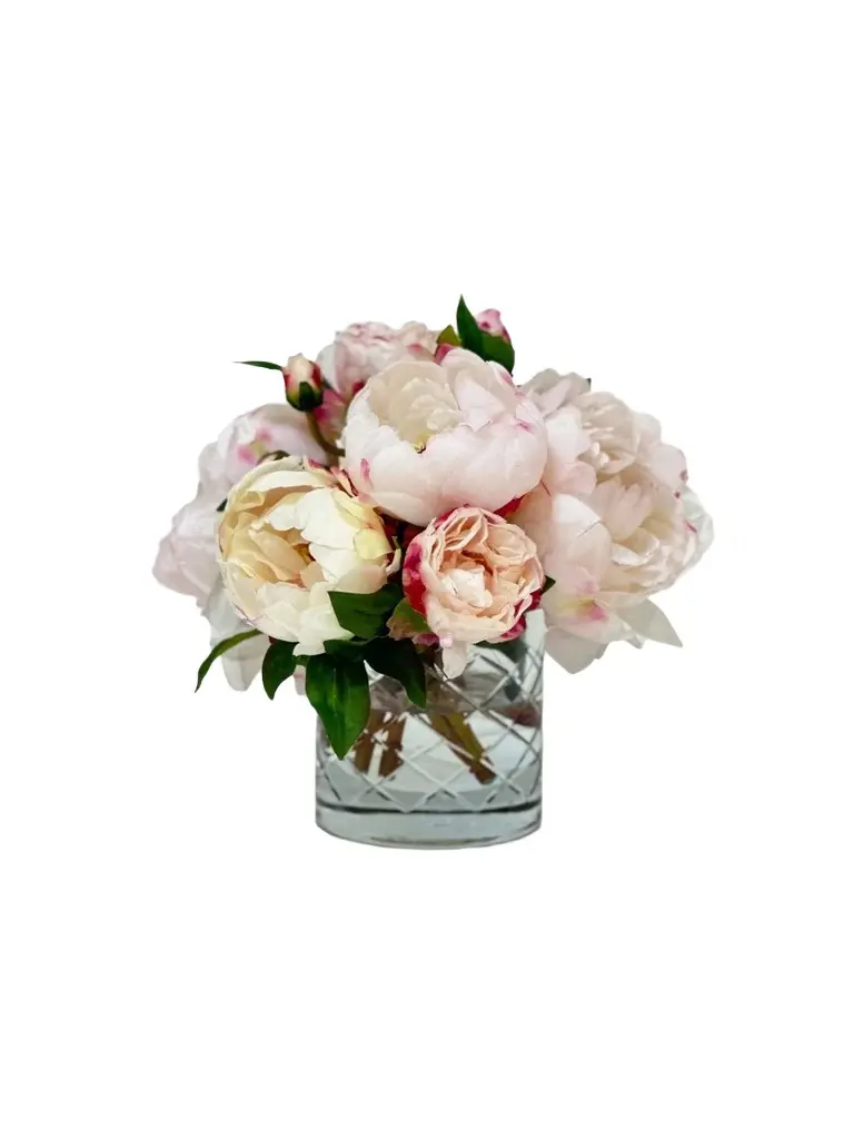 Newnewss Artificial Peony Floral Arrangement Newnewss Artificial Peony Floral Arrangement