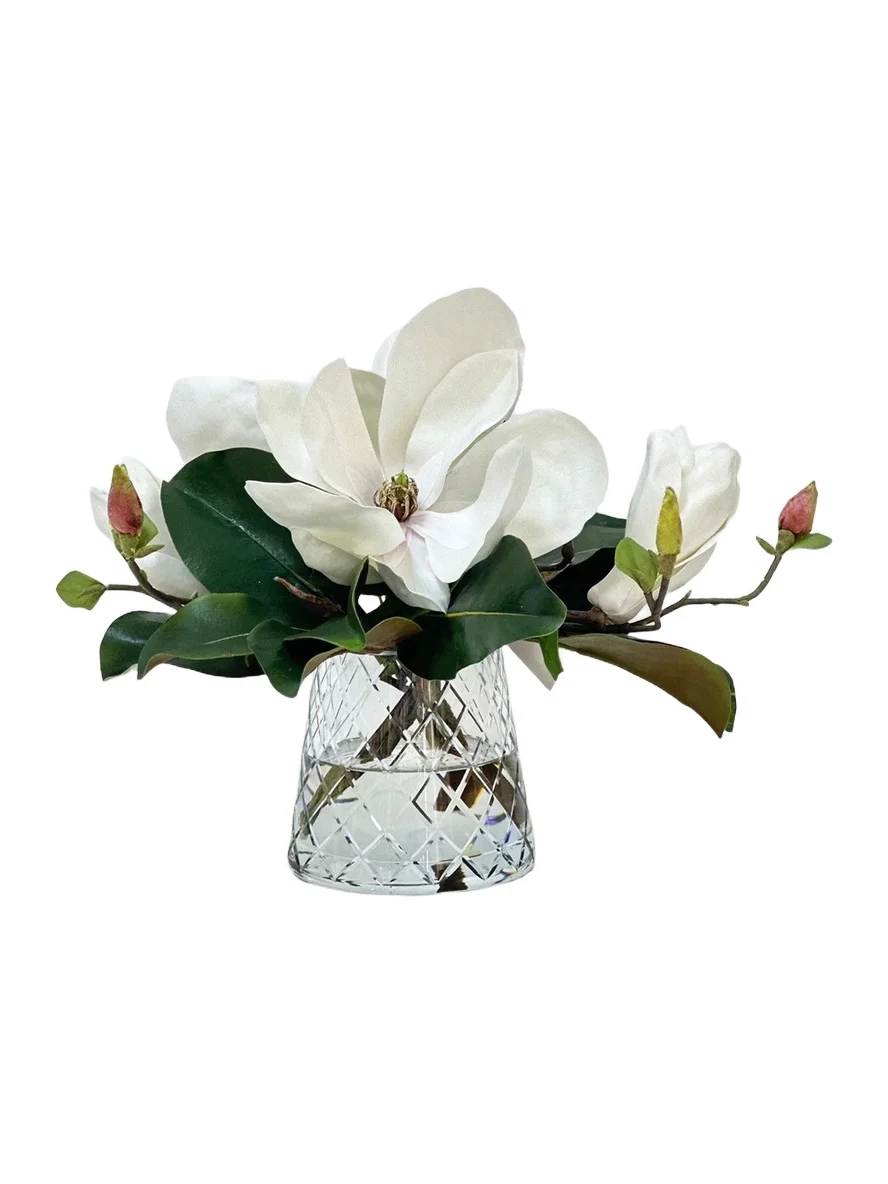 Winward Home Newness Artificial Tree Magnolia Floral Arrangement