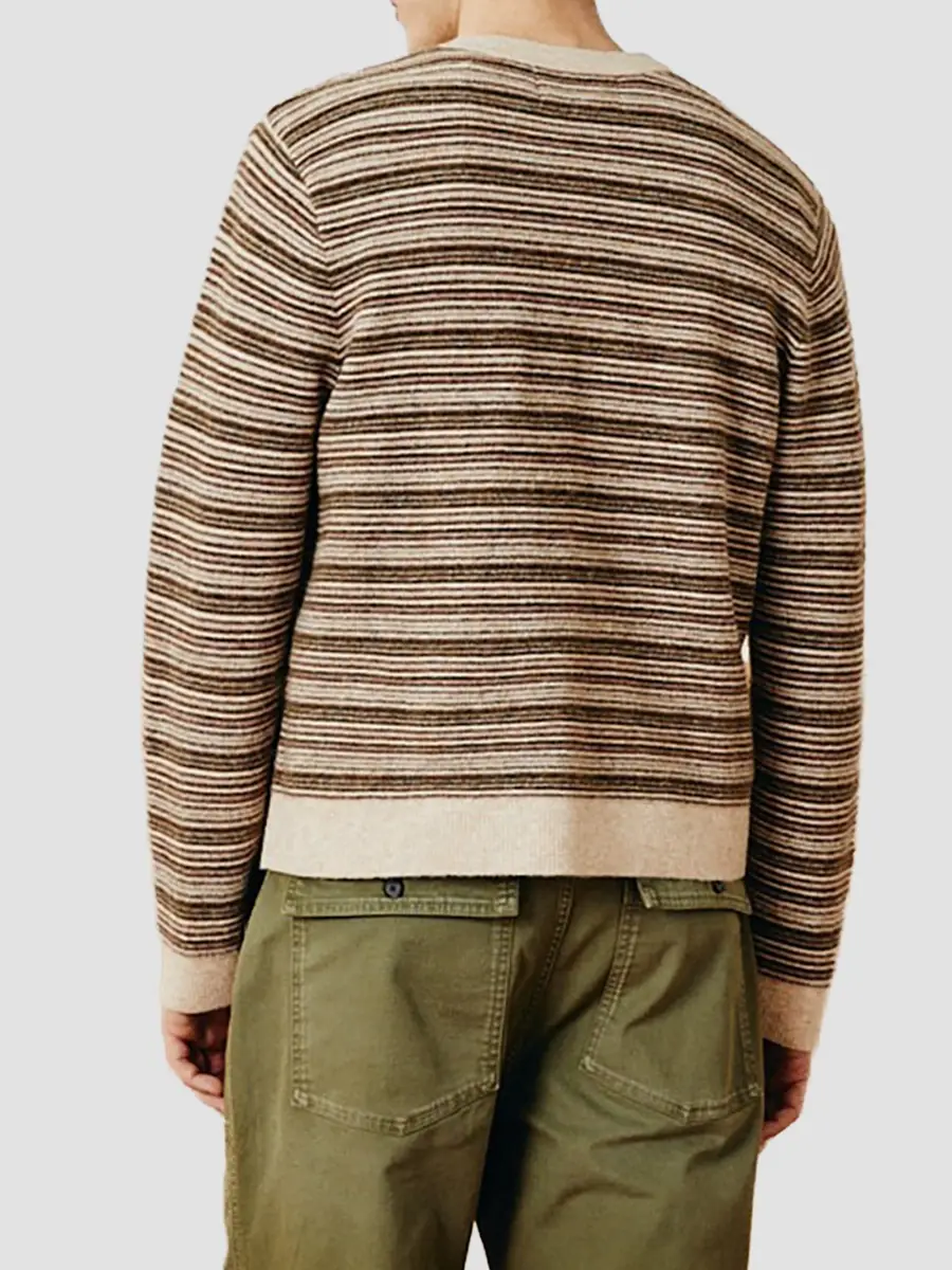 Corridor Men's Striped Knit Crewneck Sweater | Thumbnail 3