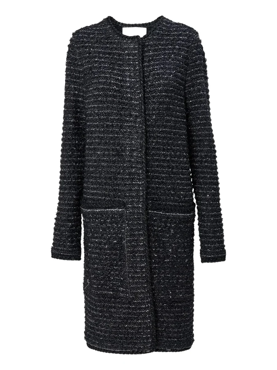 Carolina Herrera Women's Chalet Tweed Long Coat