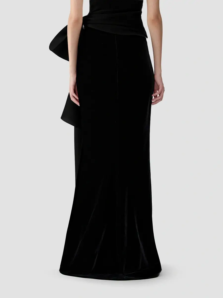 Carolina Herrera Women's Chalet Trumpet Floor-Length Skirt | Thumbnail 3
