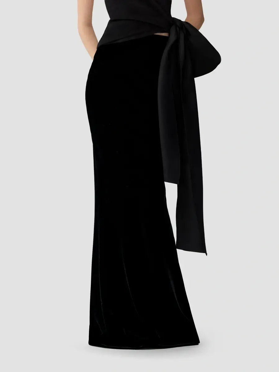 Carolina Herrera Women's Chalet Trumpet Floor-Length Skirt | Thumbnail 4