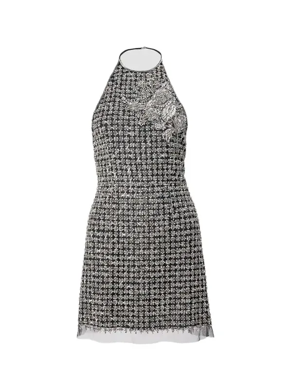 Women's Chalet Embellished Halterneck Mini Dress