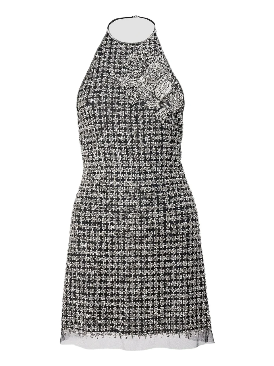 Women's Chalet Embellished Halterneck Mini Dress