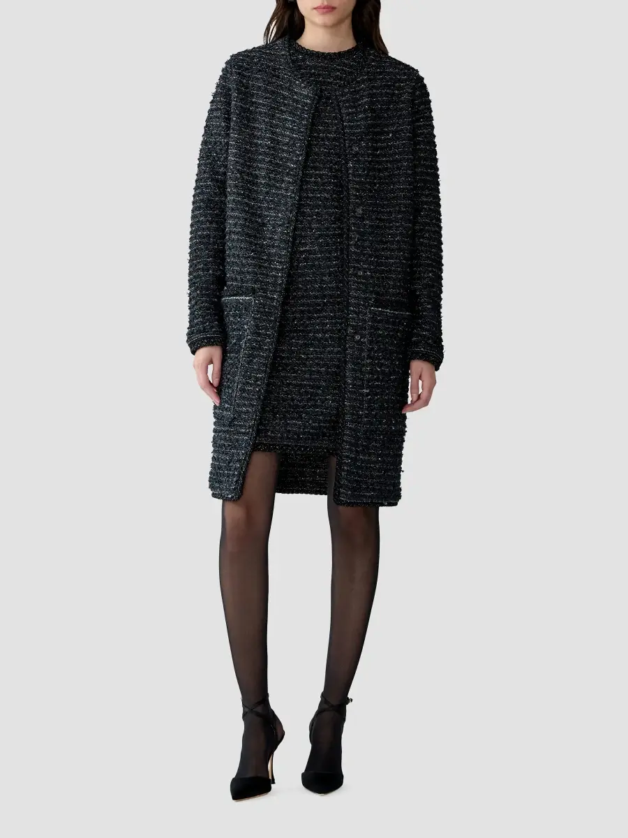 Carolina Herrera Women's Chalet Tweed Mini Dress | Thumbnail 2 Carolina Herrera Women's Chalet Tweed Mini Dress | Thumbnail 2