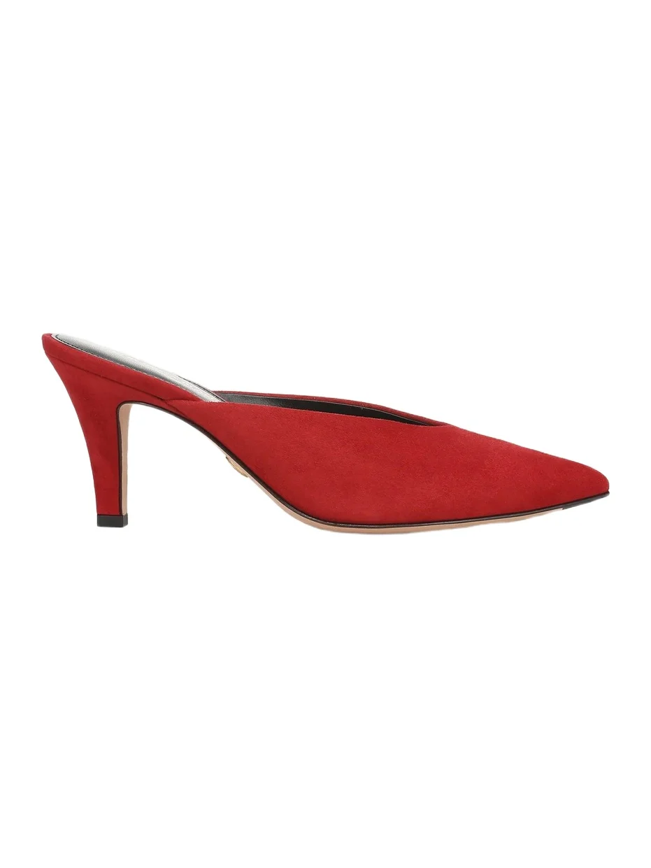 Women's Rochelle 75MM Suede Mules Women's Rochelle 75MM Suede Mules