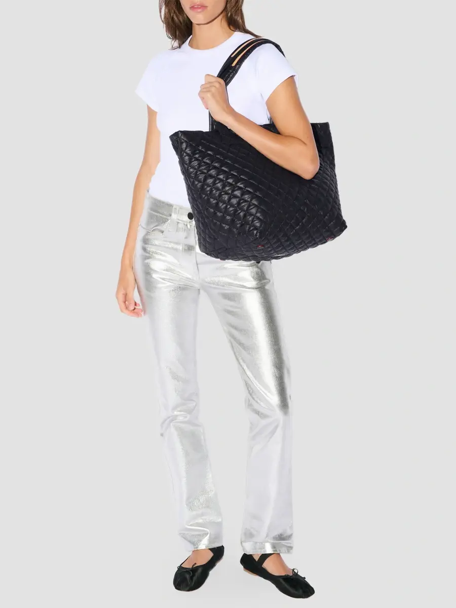 MZ Wallace Women's Metro Deluxe Medium Quilted Tote Bag | Thumbnail 2 MZ Wallace Women's Metro Deluxe Medium Quilted Tote Bag | Thumbnail 2