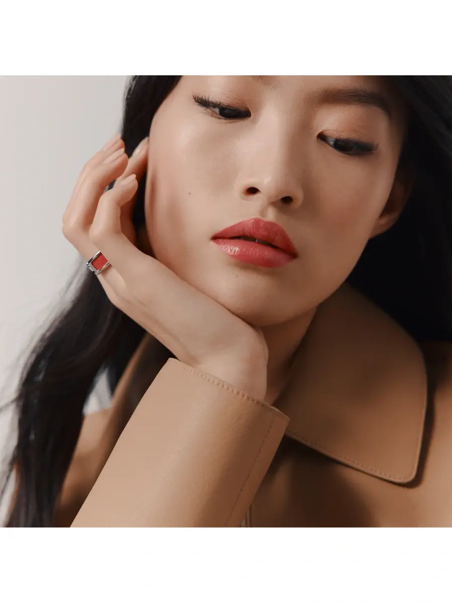 HERMÈS Women's Rouge Hermès Silky Lip Shine Lipstick Refill | Thumbnail 4 HERMÈS Women's Rouge Hermès Silky Lip Shine Lipstick Refill | Thumbnail 4