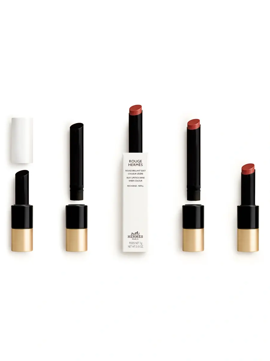 HERMÈS Women's Rouge Hermès Silky Lip Shine Lipstick Refill | Thumbnail 6 HERMÈS Women's Rouge Hermès Silky Lip Shine Lipstick Refill | Thumbnail 6