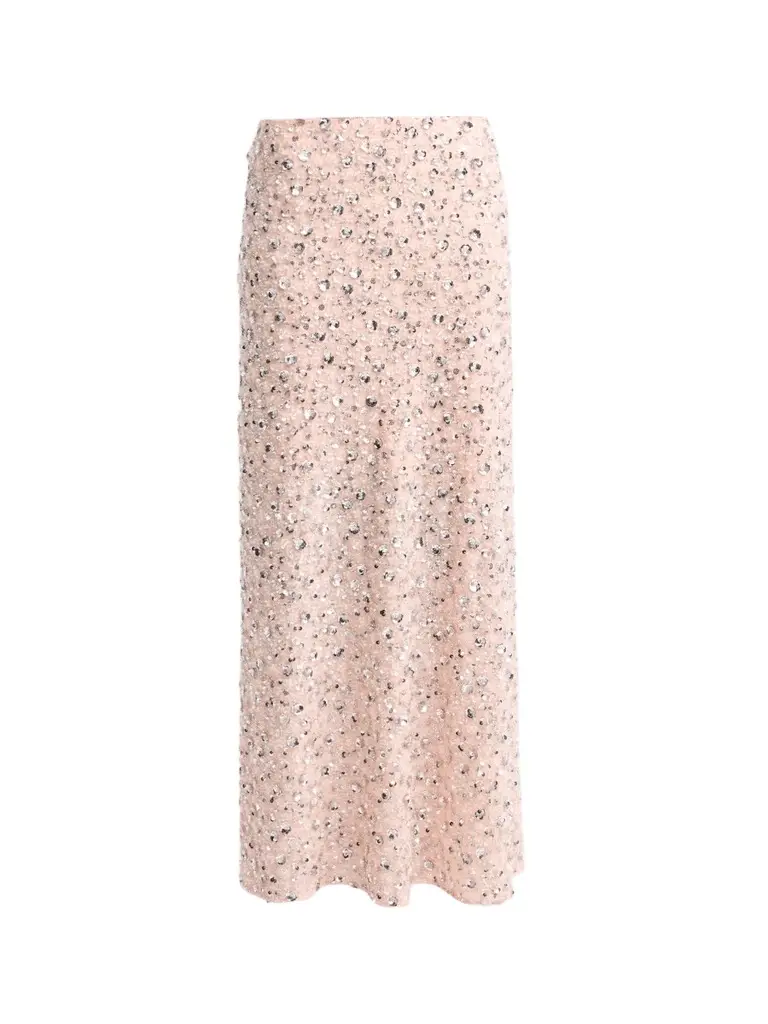 Rabanne Women's Embellished Maxi Skirt
