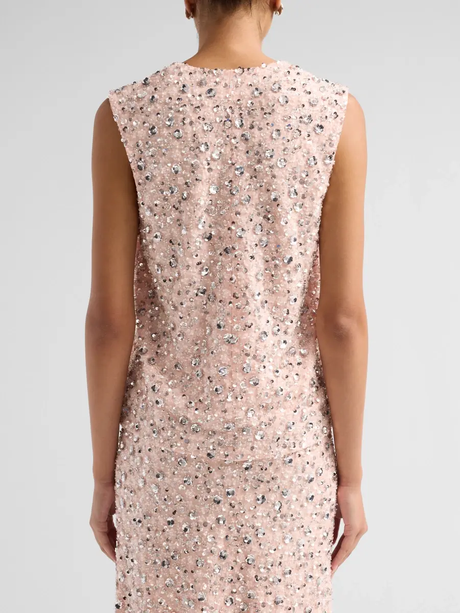 Rabanne Women's Embellished V-Neck Top | Thumbnail 3 Rabanne Women's Embellished V-Neck Top | Thumbnail 3