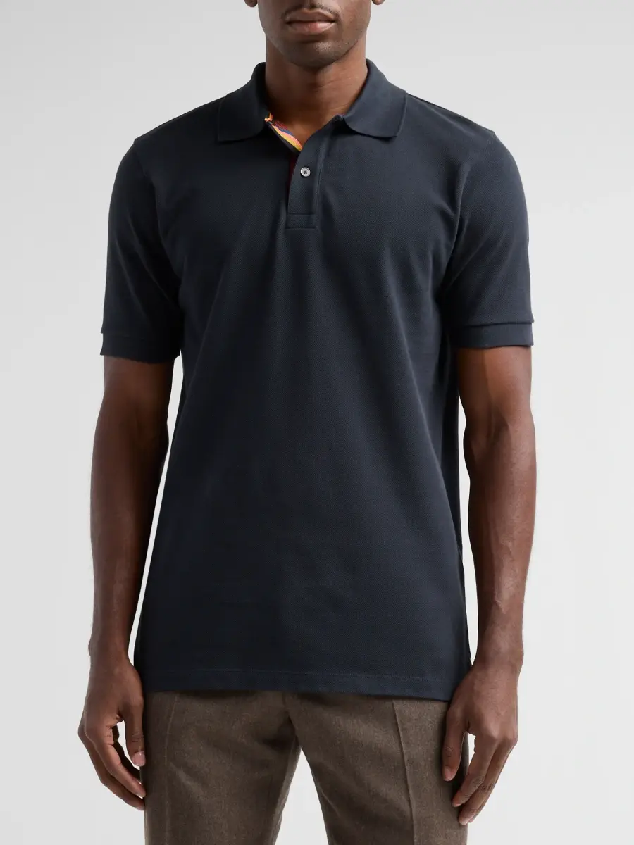 Paul Smith Men's Cotton Polo Shirt | Thumbnail 4