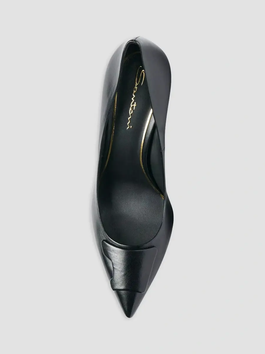 Santoni Women's 85MM Patent Leather Pumps | Thumbnail 5