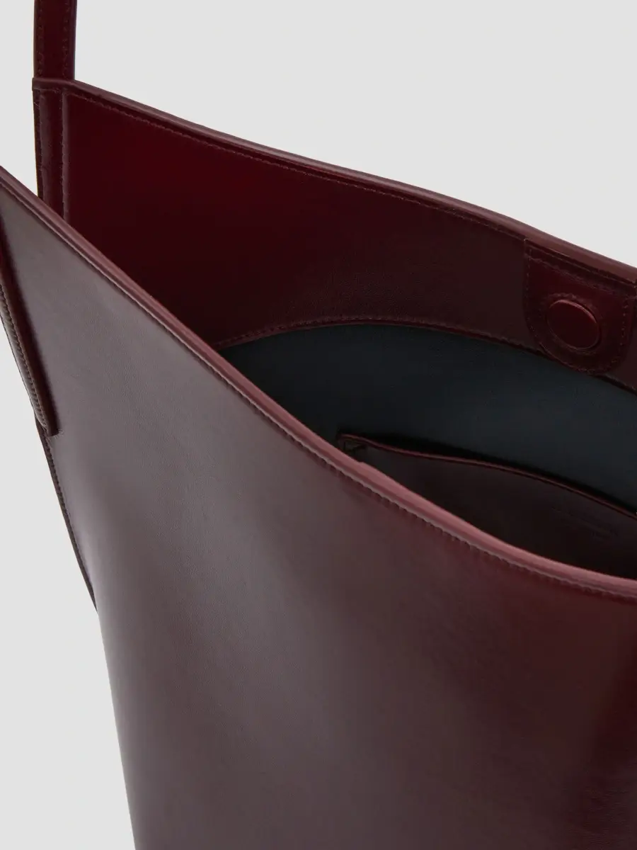 Jil Sander Women's Kante Leather Tote Bag | Thumbnail 2 Jil Sander Women's Kante Leather Tote Bag | Thumbnail 2