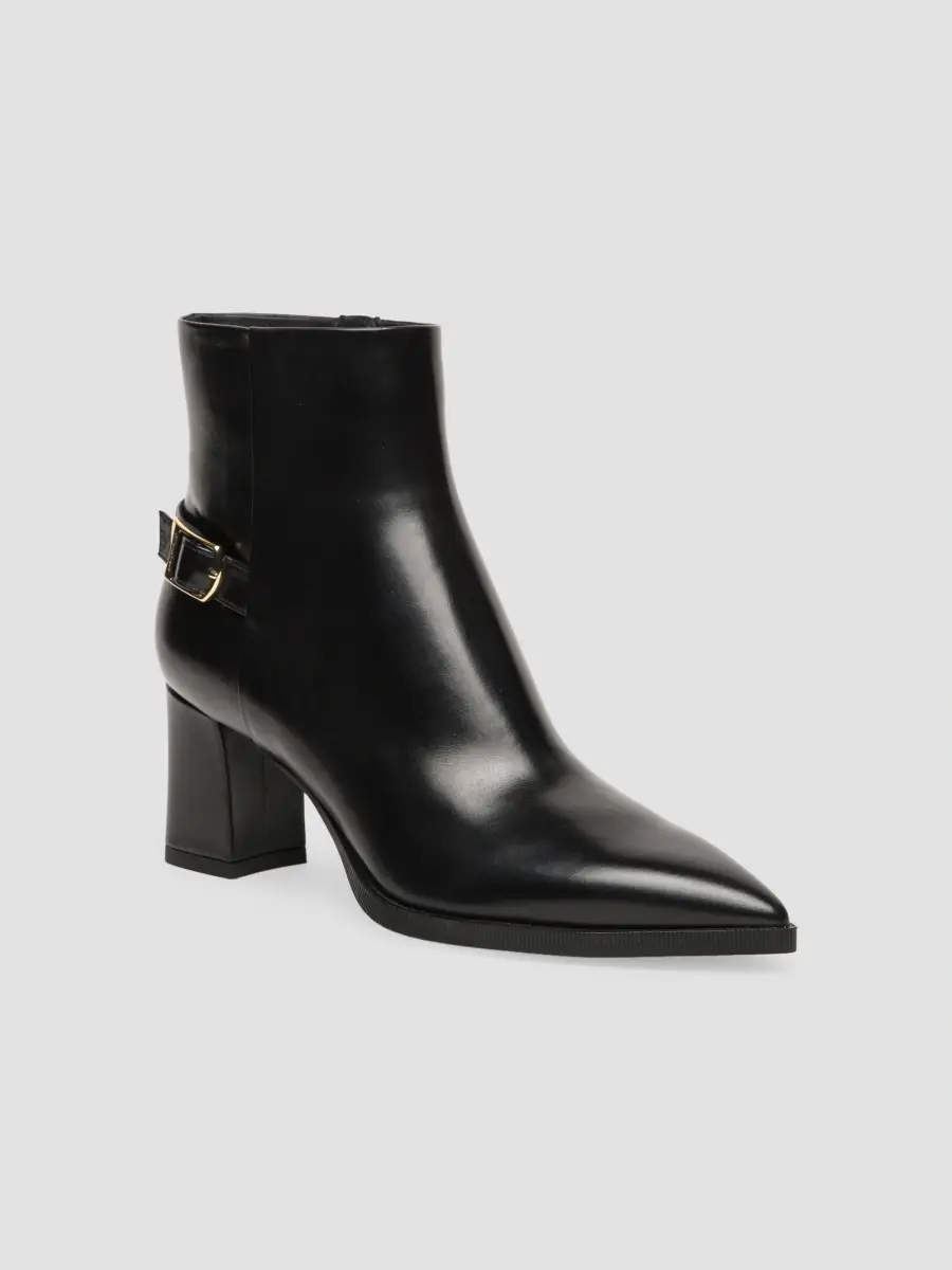 Santoni Women's 65MM Leather Ankle Boots | Thumbnail 2 Santoni Women's 65MM Leather Ankle Boots | Thumbnail 2