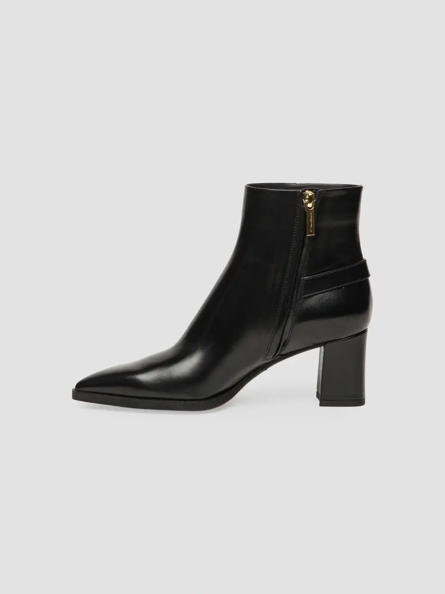 Santoni Women's 65MM Leather Ankle Boots | Thumbnail 6 Santoni Women's 65MM Leather Ankle Boots | Thumbnail 6