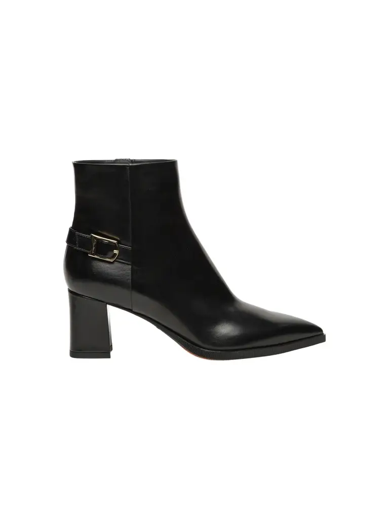 Santoni Women's 65MM Leather Ankle Boots