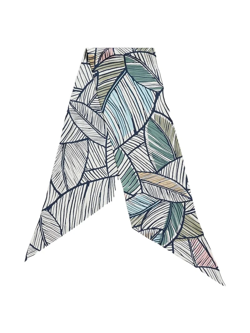 Men's Leaf Silk Scarf Men's Leaf Silk Scarf