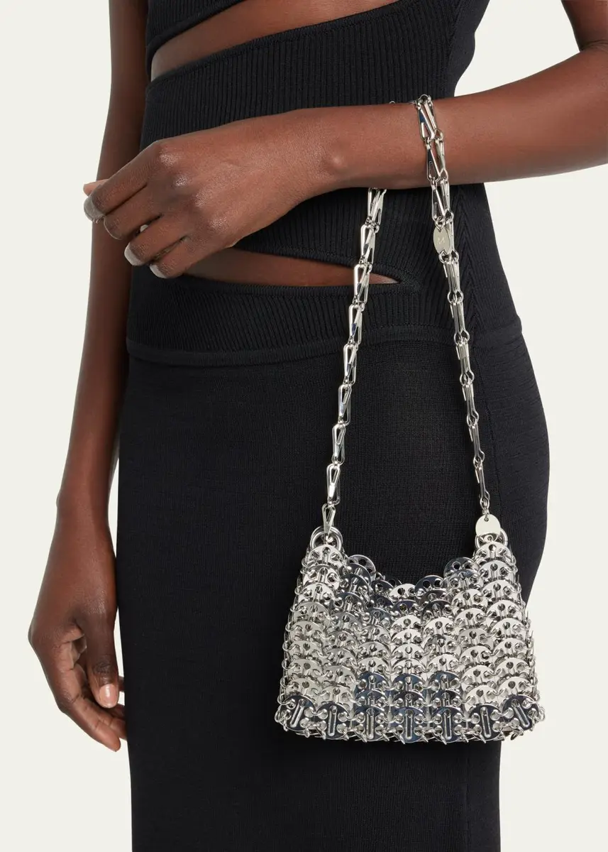 Rabanne Nano 69 Metallic Disc Crossbody Bag | Thumbnail 2 Rabanne Nano 69 Metallic Disc Crossbody Bag | Thumbnail 2