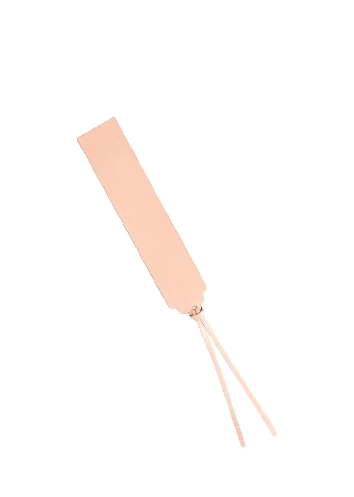 Personalized Leather Bookmark