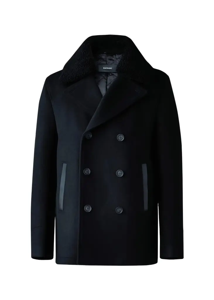 Mackage Men's Cole Wool Double Breasted Jacket