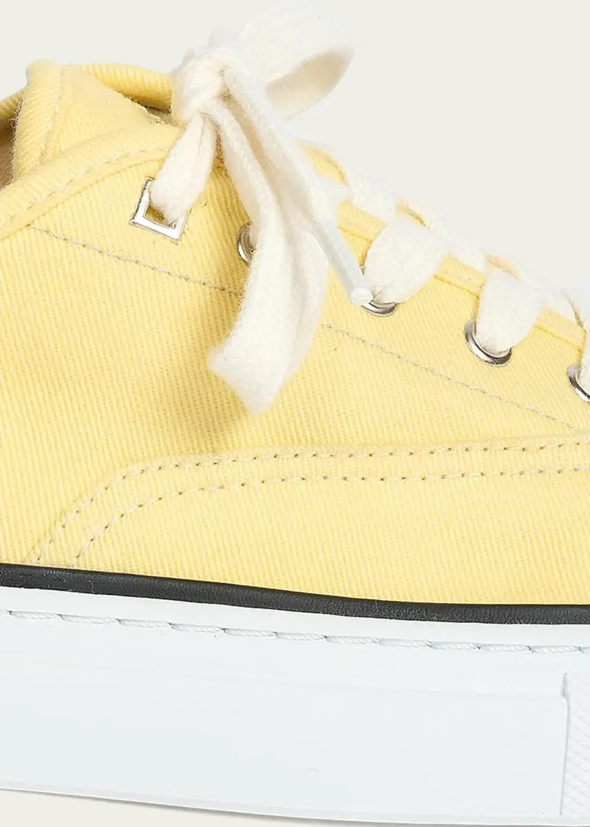 Jacquemus Les Fefe Canvas Low-Top Boat Sneakers | Thumbnail 3 Jacquemus Les Fefe Canvas Low-Top Boat Sneakers | Thumbnail 3
