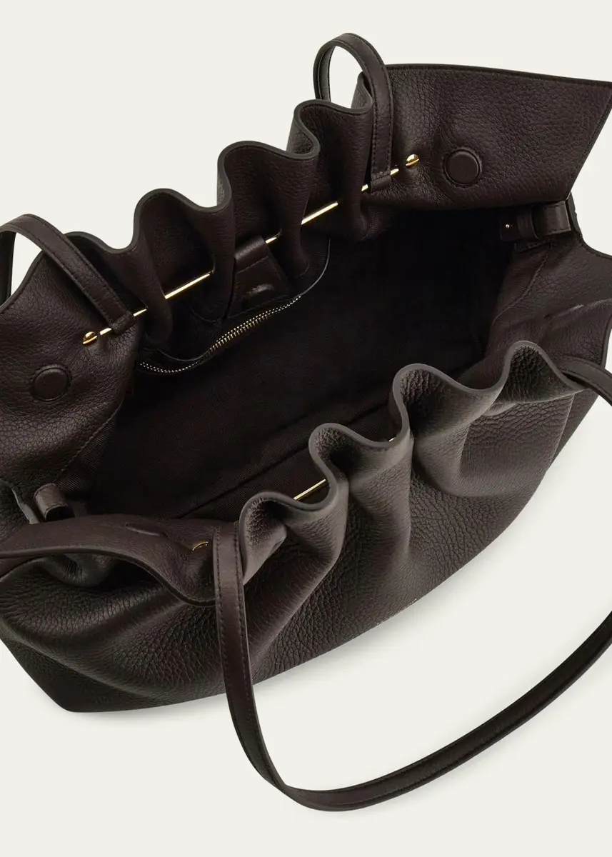 Ferragamo Piercing Medium Leather Shoulder Bag | Thumbnail 3 Ferragamo Piercing Medium Leather Shoulder Bag | Thumbnail 3