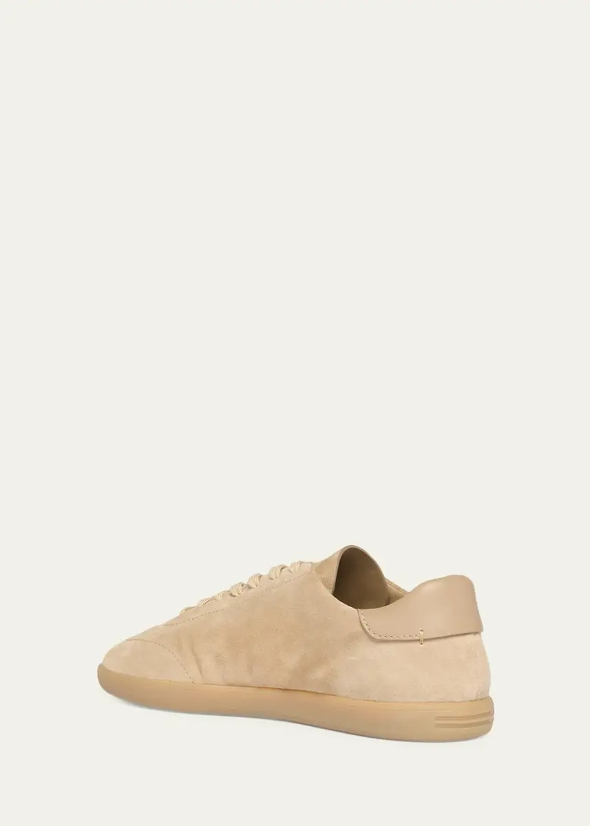 Zegna Men's 232 Suede Low-Top Sneakers | Thumbnail 2 Zegna Men's 232 Suede Low-Top Sneakers | Thumbnail 2