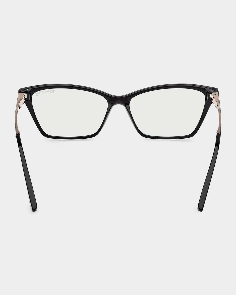 Tom Ford 56MM Blue Block Rectangular Eyeglasses | Thumbnail 5 Tom Ford 56MM Blue Block Rectangular Eyeglasses | Thumbnail 5
