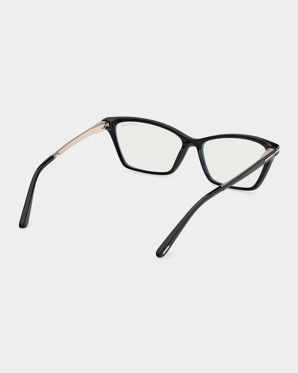 Tom Ford 56MM Blue Block Rectangular Eyeglasses | Thumbnail 7 Tom Ford 56MM Blue Block Rectangular Eyeglasses | Thumbnail 7
