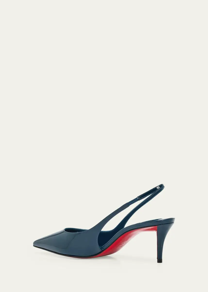 Christian Louboutin 60mm Miss Z Patent Leather Slingback Pumps | Thumbnail 2 Christian Louboutin 60mm Miss Z Patent Leather Slingback Pumps | Thumbnail 2