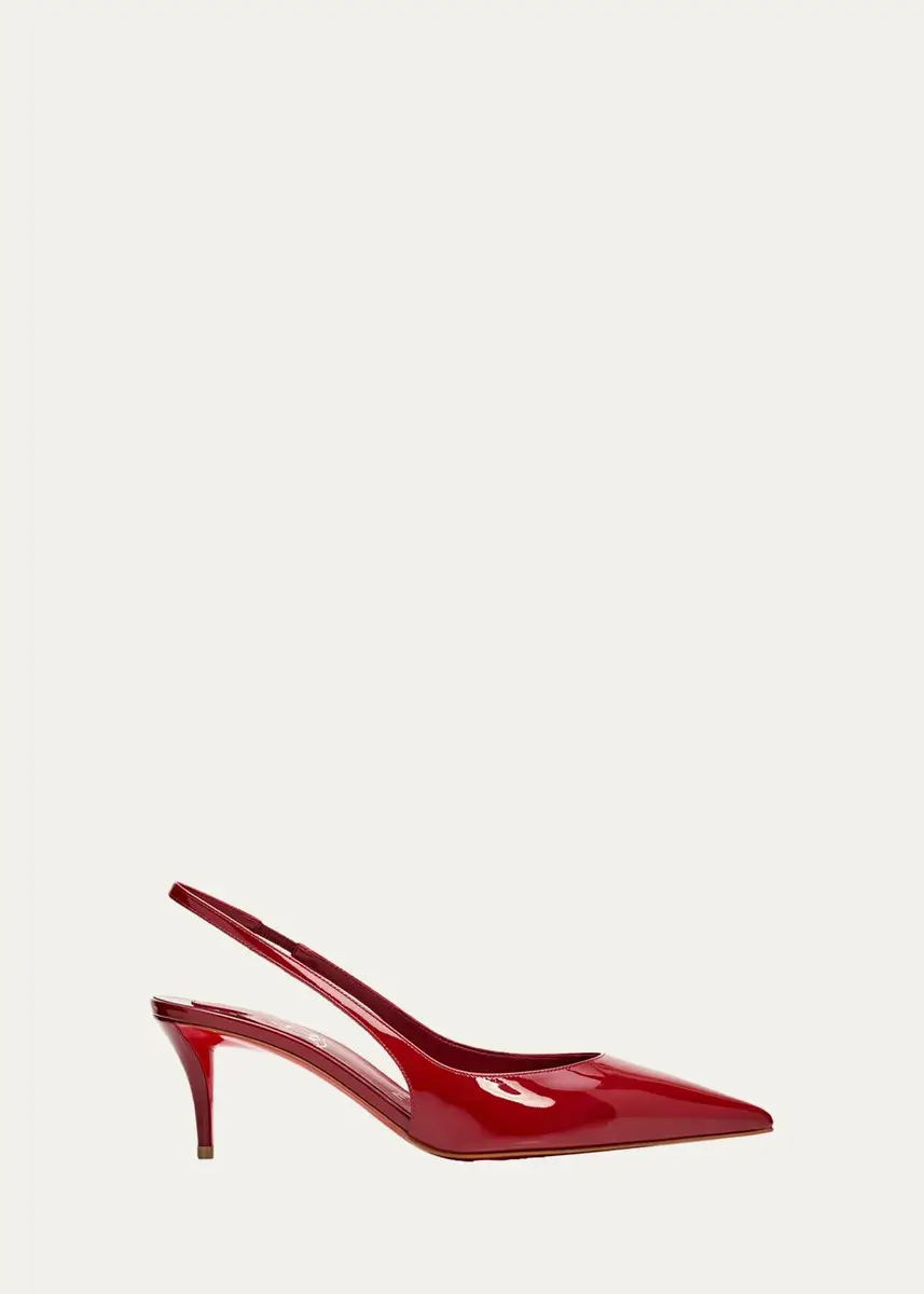 Christian Louboutin 60mm Miss Z Patent Leather Slingback Pumps | Thumbnail 13 Christian Louboutin 60mm Miss Z Patent Leather Slingback Pumps | Thumbnail 13