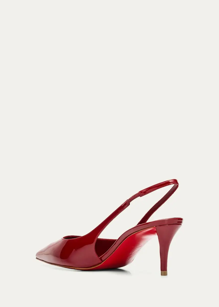 Christian Louboutin 60mm Miss Z Patent Leather Slingback Pumps | Thumbnail 4 Christian Louboutin 60mm Miss Z Patent Leather Slingback Pumps | Thumbnail 4