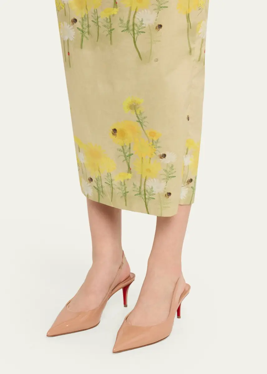 Christian Louboutin 60mm Miss Z Patent Leather Slingback Pumps | Thumbnail 9 Christian Louboutin 60mm Miss Z Patent Leather Slingback Pumps | Thumbnail 9