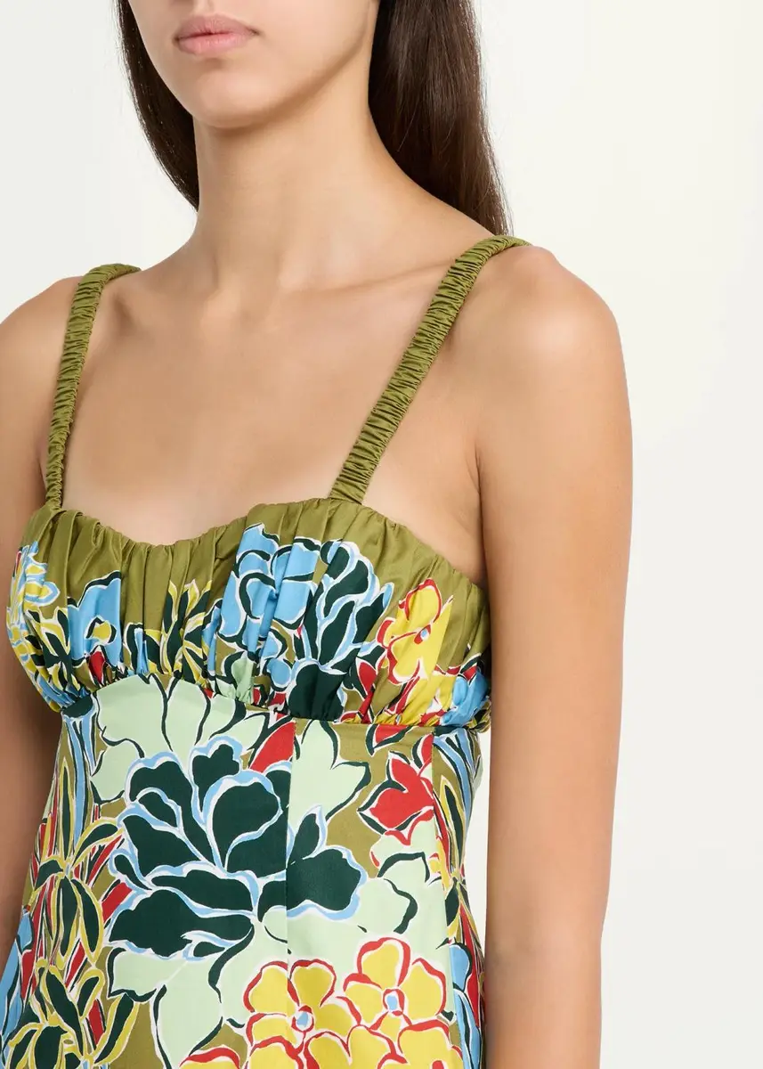 ALÉMAIS Solstice Floral Cotton Midi-Dress | Thumbnail 5 ALÉMAIS Solstice Floral Cotton Midi-Dress | Thumbnail 5