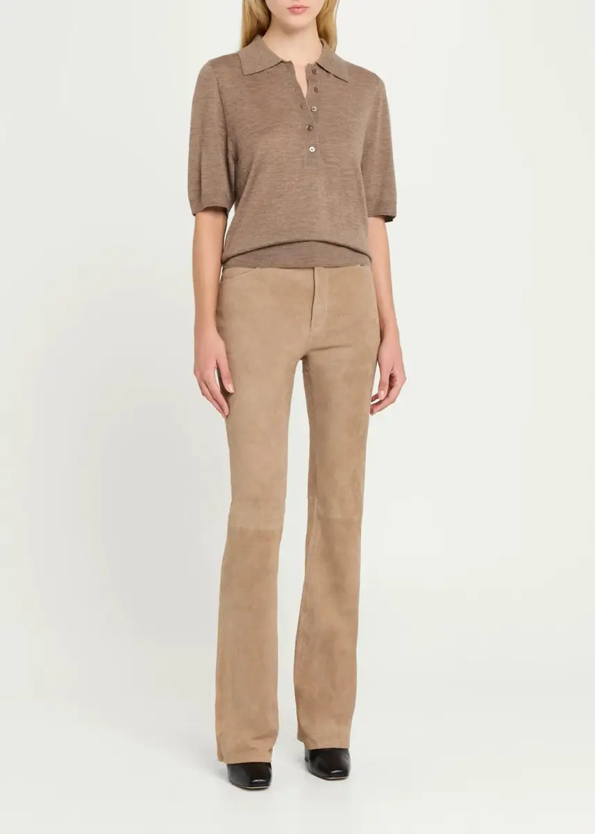 Sprwmn Harper Cashmere Polo Sweater | Thumbnail 2 Sprwmn Harper Cashmere Polo Sweater | Thumbnail 2