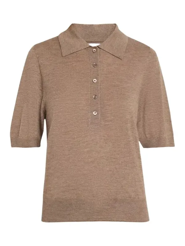 Harper Cashmere Polo Sweater Harper Cashmere Polo Sweater
