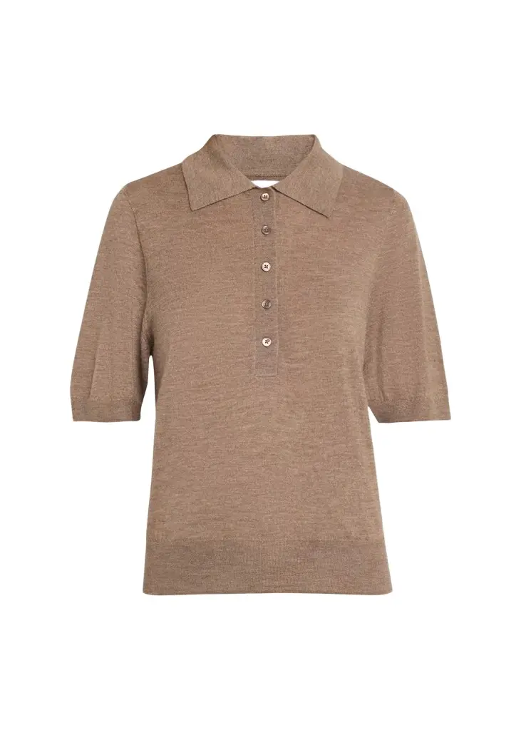 Harper Cashmere Polo Sweater Harper Cashmere Polo Sweater