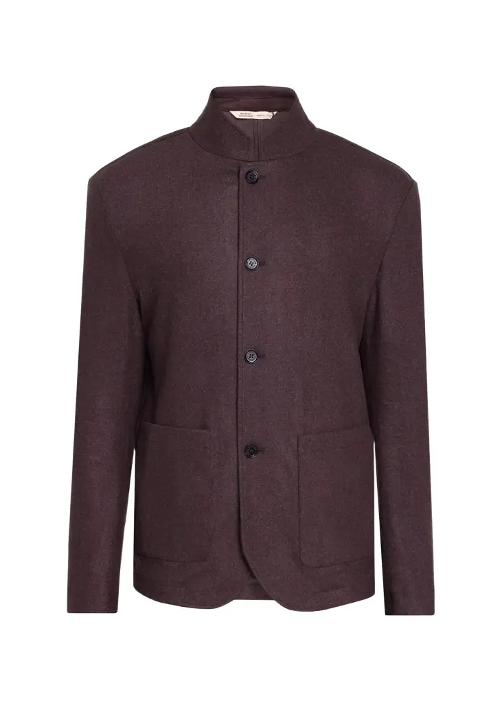Baldassari Men's Stendhal Stand-Collar Chore Jacket