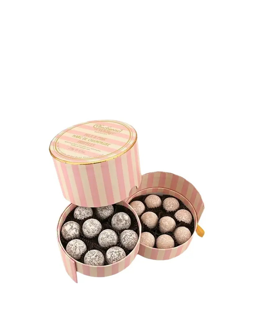 Charbonnel Et Walker Milk & Pink Marc de Champagne Truffles, 9.7 oz.