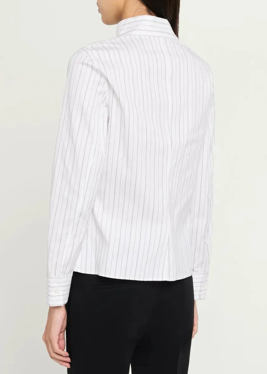Theory Pinstriped Tailored Shirt | Thumbnail 3