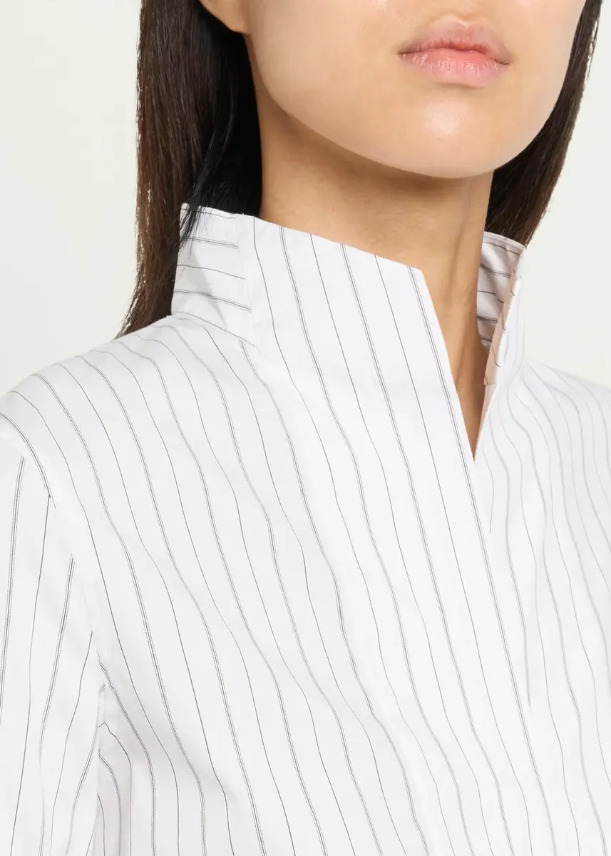 Theory Pinstriped Tailored Shirt | Thumbnail 5