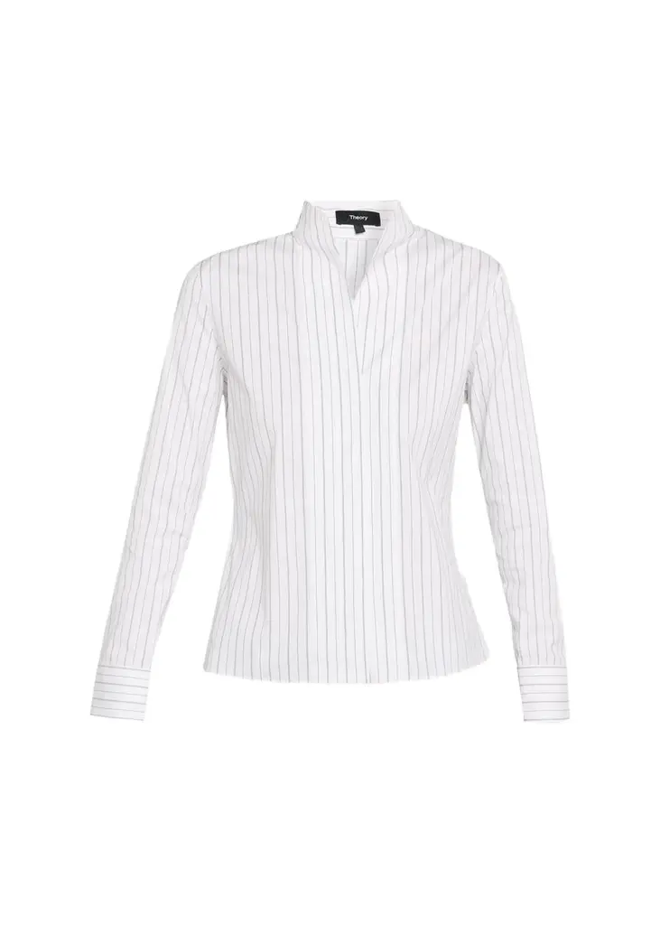 Pinstriped Tailored Shirt Pinstriped Tailored Shirt