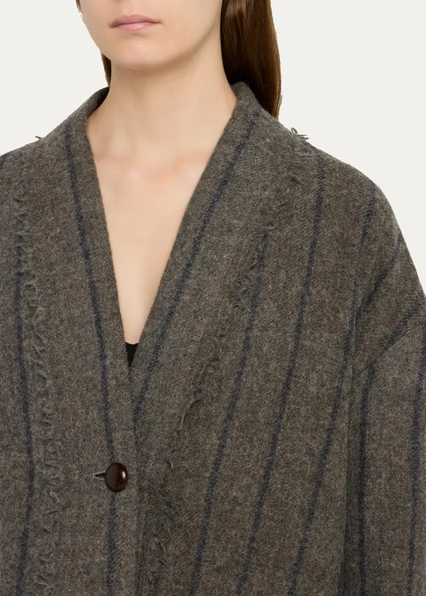 R13 Striped Virgin Wool Cardigan | Thumbnail 5 R13 Striped Virgin Wool Cardigan | Thumbnail 5