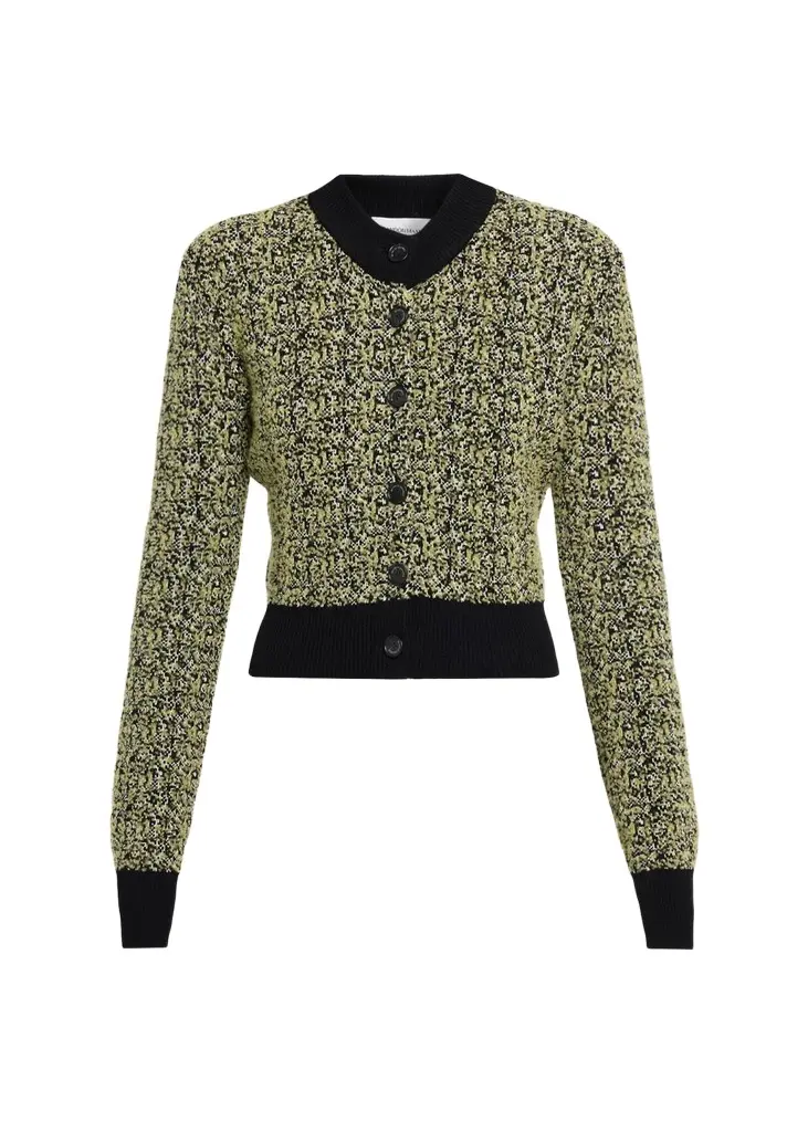 Aubrey Melange Knit Cardigan Aubrey Melange Knit Cardigan