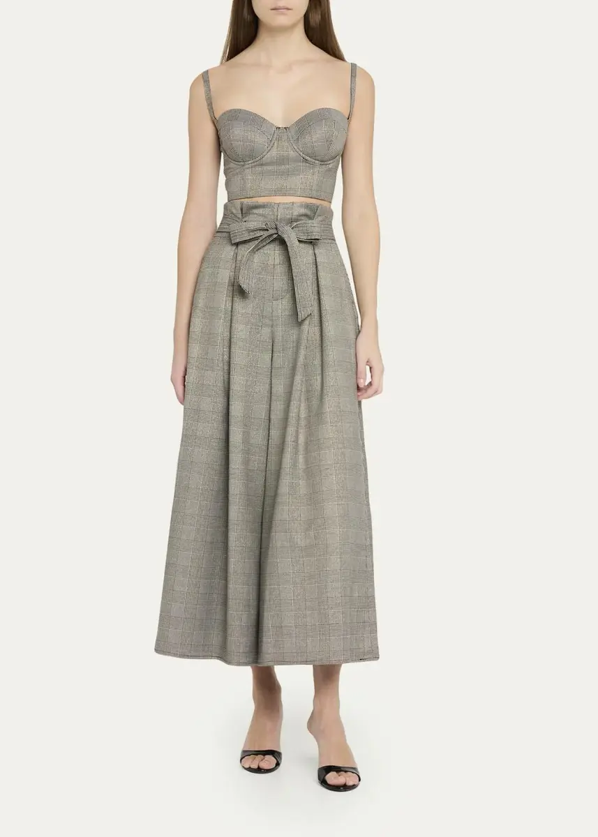 L'Agence Lowen Paperbag Cropped Pants | Thumbnail 2 L'Agence Lowen Paperbag Cropped Pants | Thumbnail 2