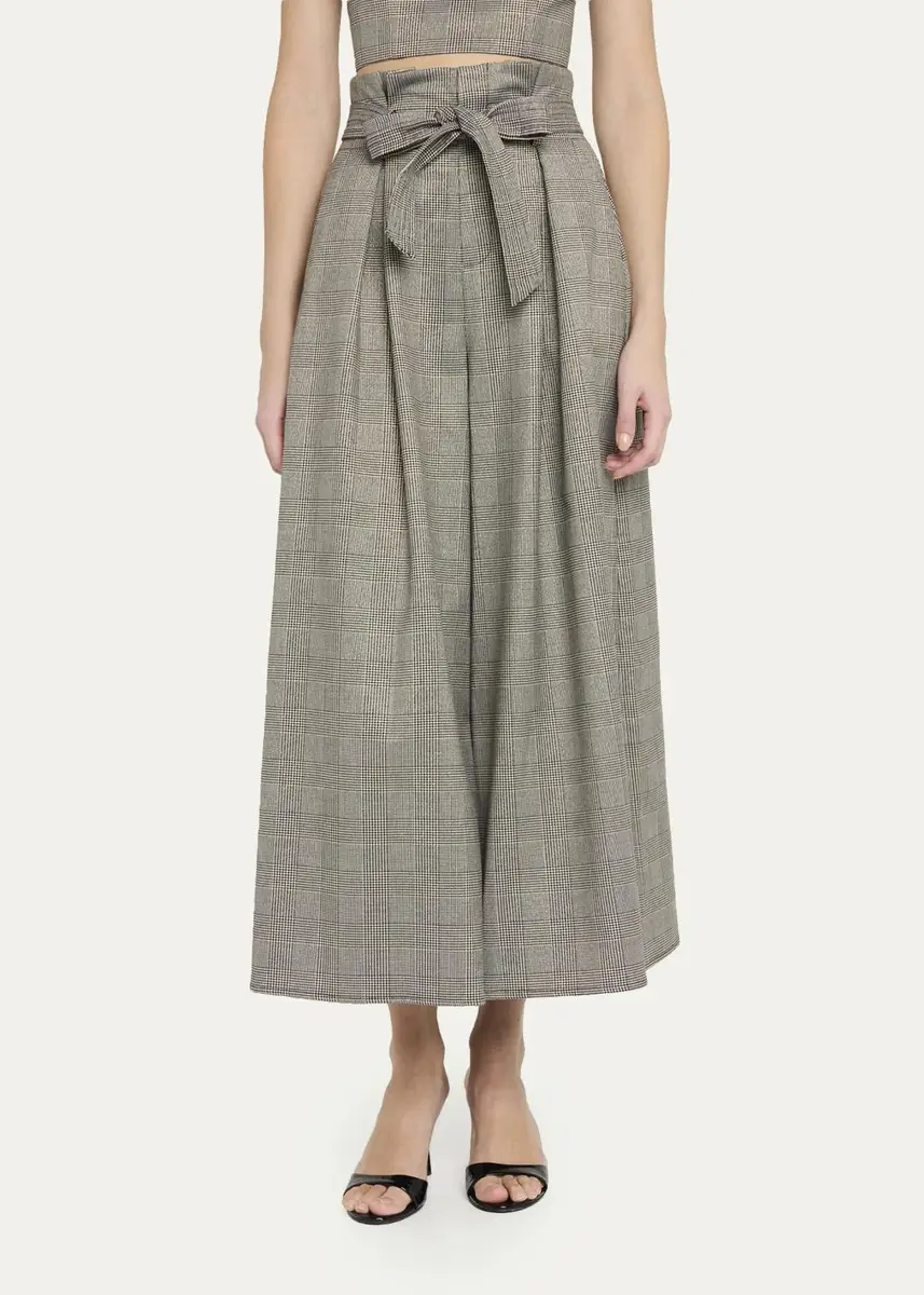 L'Agence Lowen Paperbag Cropped Pants | Thumbnail 4 L'Agence Lowen Paperbag Cropped Pants | Thumbnail 4