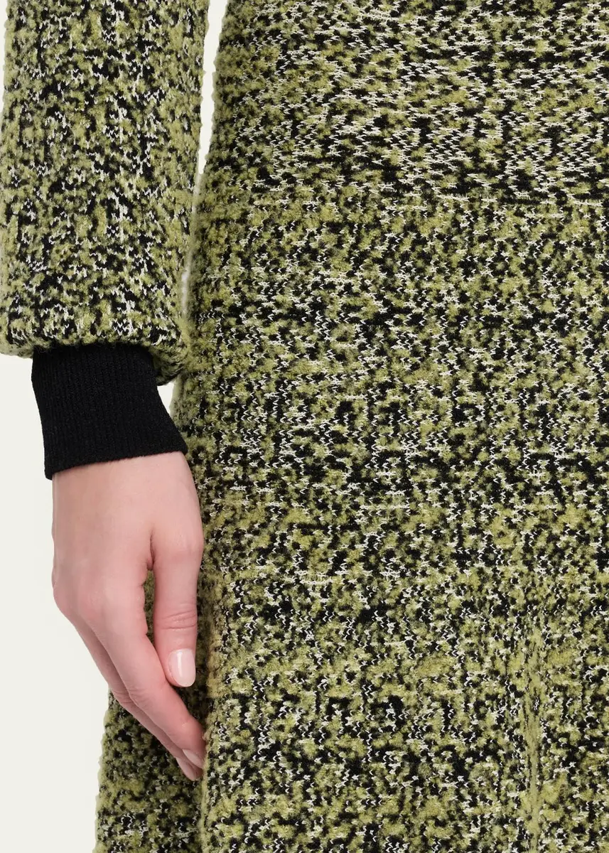 Brandon Maxwell Miller Textured Knit A-Line Midi Skirt | Thumbnail 5 Brandon Maxwell Miller Textured Knit A-Line Midi Skirt | Thumbnail 5