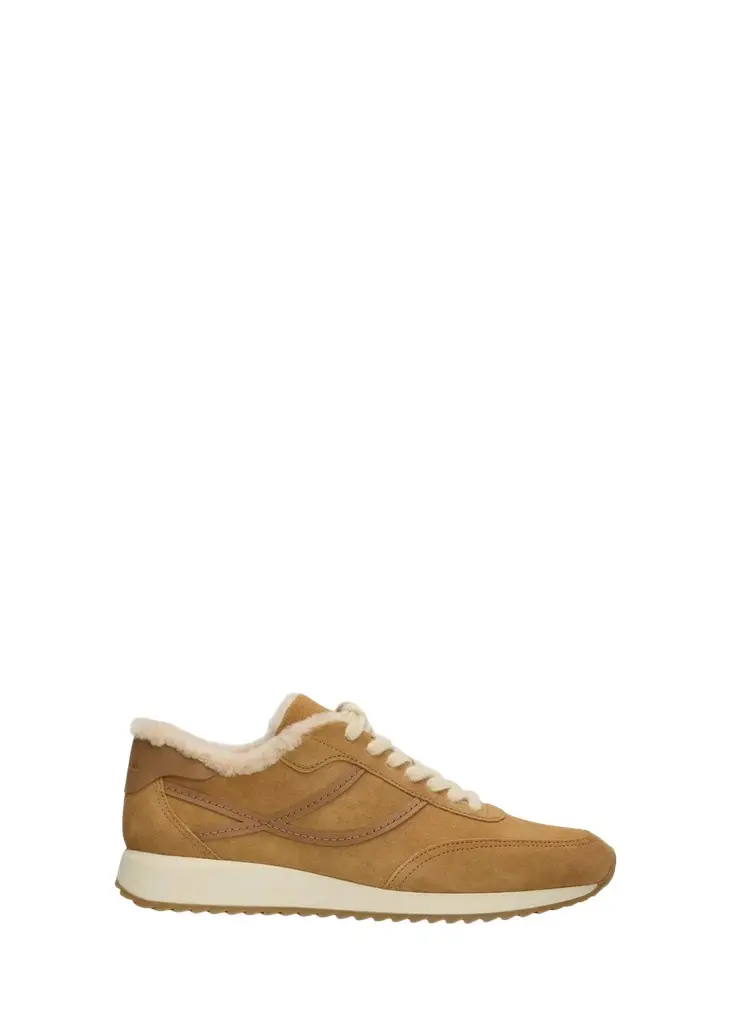 Santa Monica Shearling-Lined Suede Sneakers Santa Monica Shearling-Lined Suede Sneakers