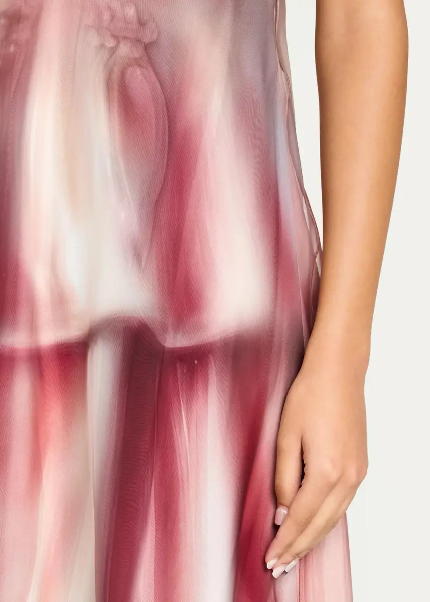Maison Margiela Porcelain-Print A-Line Dress | Thumbnail 5 Maison Margiela Porcelain-Print A-Line Dress | Thumbnail 5